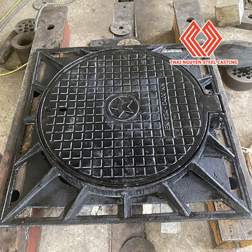 iron manhole cover